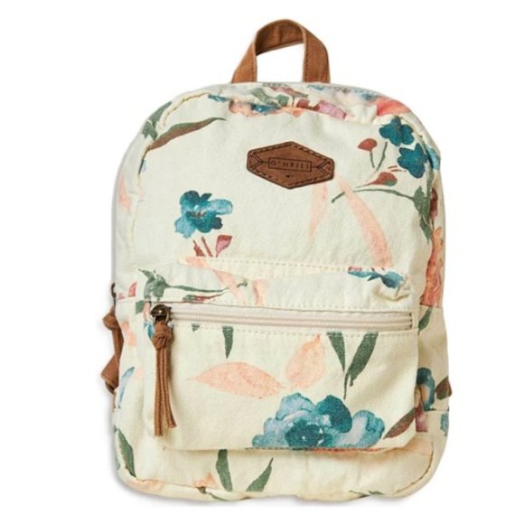 O'Neill Bags Nwot Oneill Valley Mini Backpack Vanilla Floral Poshmark